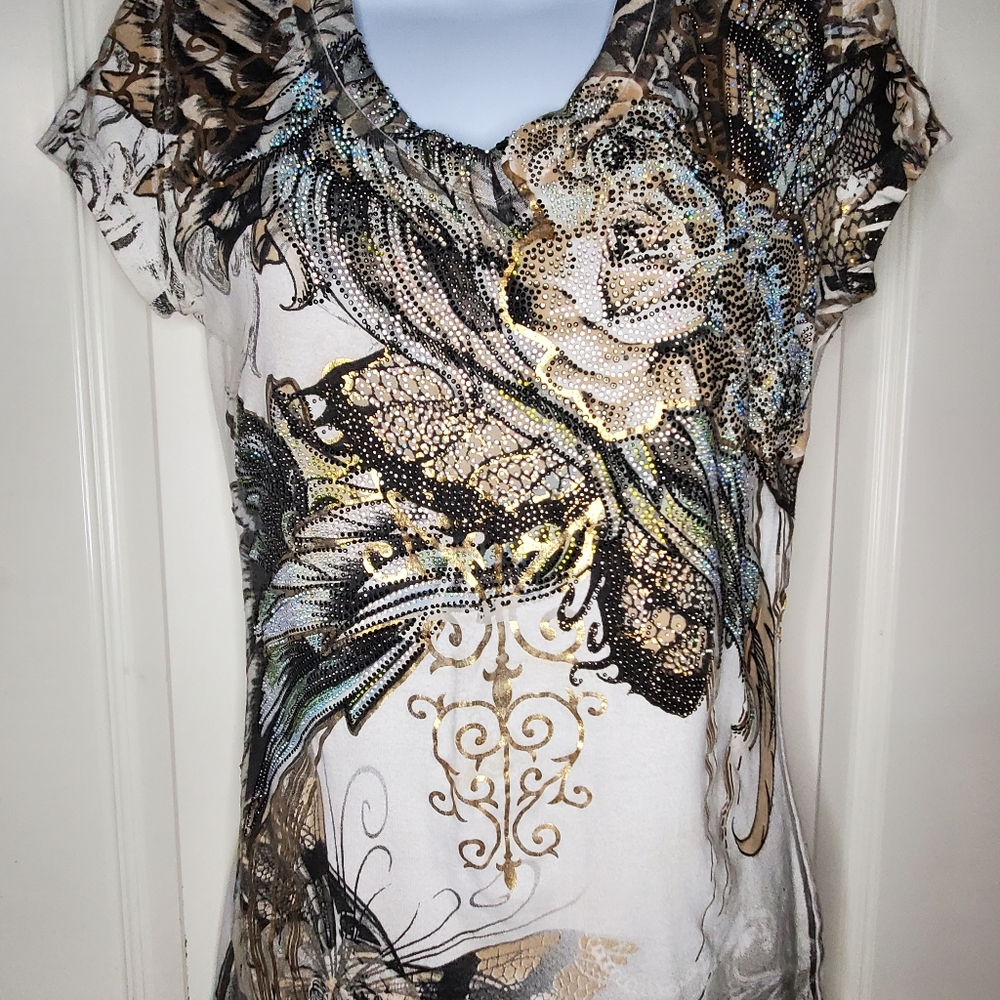Rhinestone Blouse